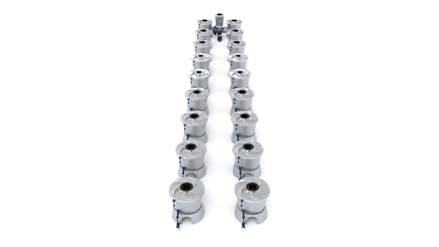 ALIEN Hydroponics V-SYSTEM 18 Pot 2 Row Kit product image 2