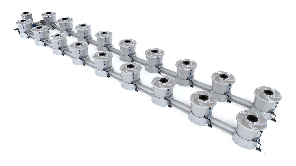 ALIEN Hydroponics V-SYSTEM 18 Pot 2 Row Kit product image 3