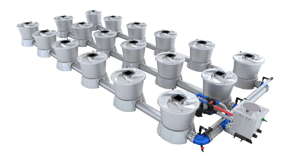 ALIEN Hydroponics V-SYSTEM 18 Pot 3 Row Kit product image 1