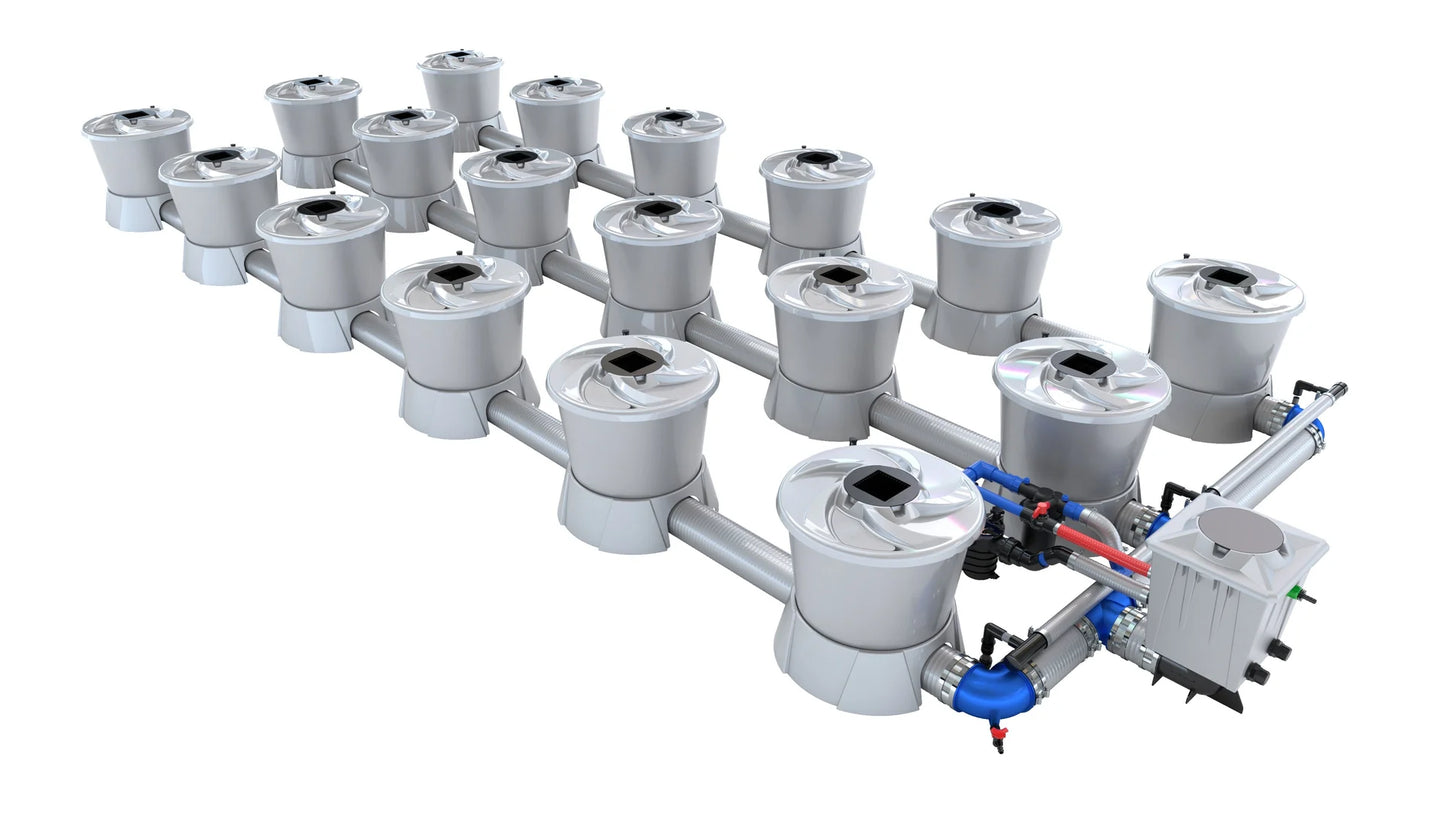 ALIEN Hydroponics V-SYSTEM 18 Pot 3 Row Kit product image 1