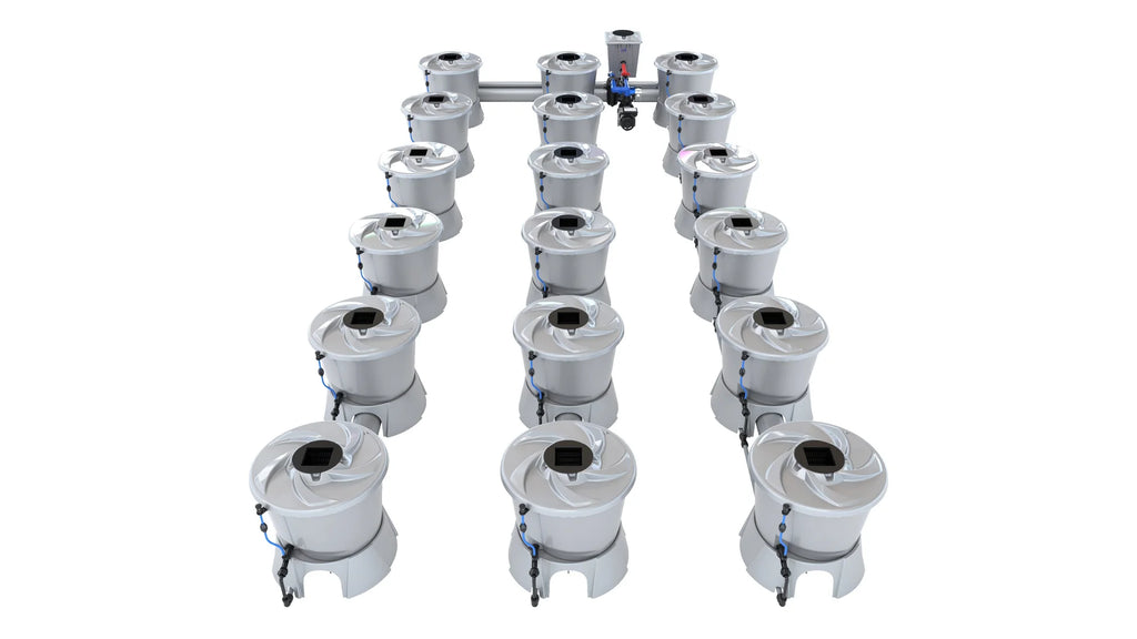 ALIEN Hydroponics V-SYSTEM 18 Pot 3 Row Kit product image 2