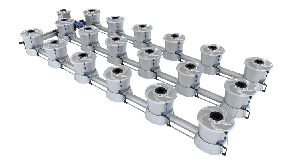 ALIEN Hydroponics V-SYSTEM 18 Pot 3 Row Kit product image 3