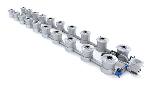 ALIEN Hydroponics V-SYSTEM 20 Pot 2 Row Kit product image 1