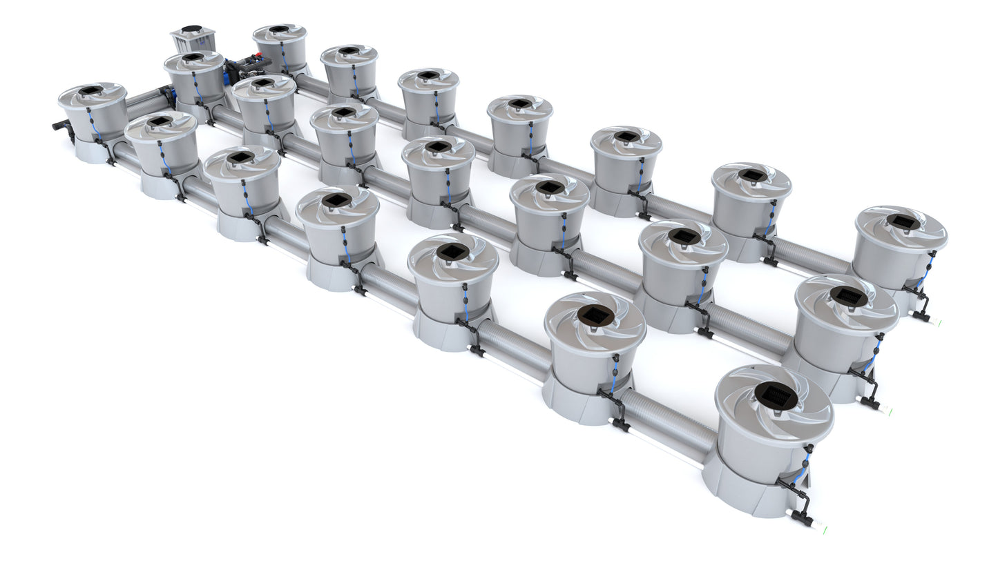 ALIEN Hydroponics V-SYSTEM 21 Pot 3 Row Kit product image 3