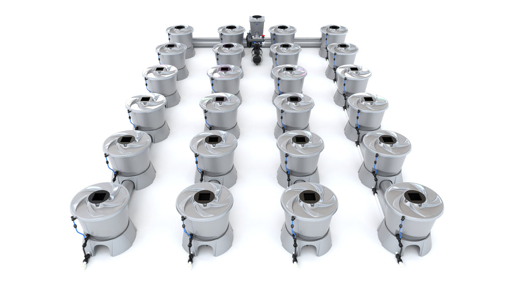 ALIEN Hydroponics V-SYSTEM 24 Pot 4 Row Kit product image 2
