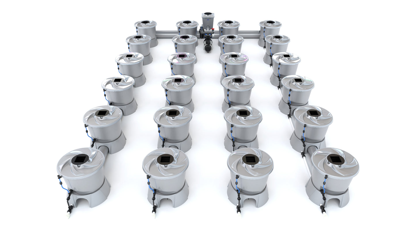 ALIEN Hydroponics V-SYSTEM 24 Pot 4 Row Kit product image 2