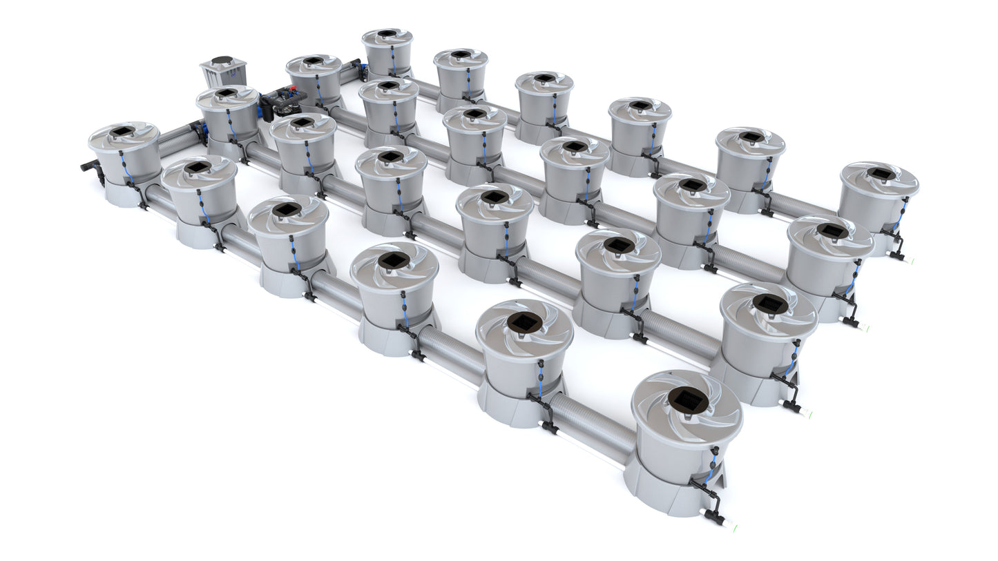ALIEN Hydroponics V-SYSTEM 24 Pot 4 Row Kit product image 3