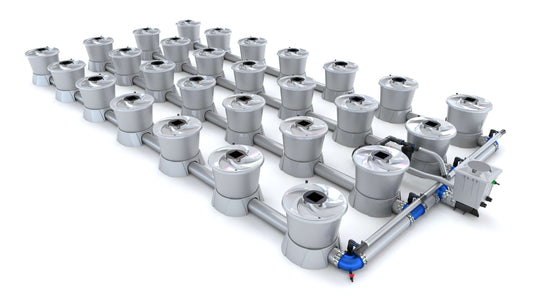ALIEN Hydroponics V-SYSTEM 28 Pot 4 Row Kit product image 1