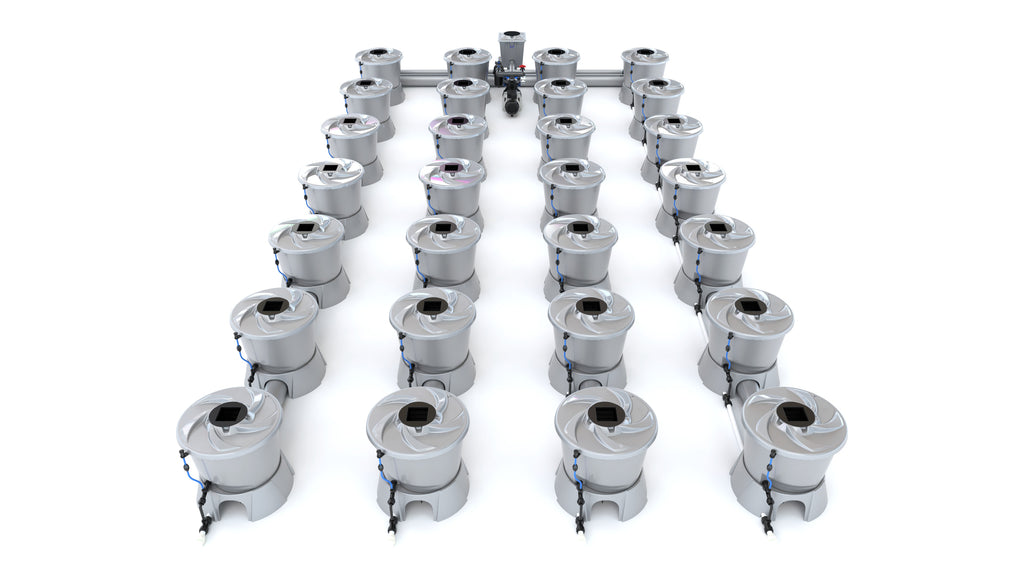 ALIEN Hydroponics V-SYSTEM 28 Pot 4 Row Kit product image 2