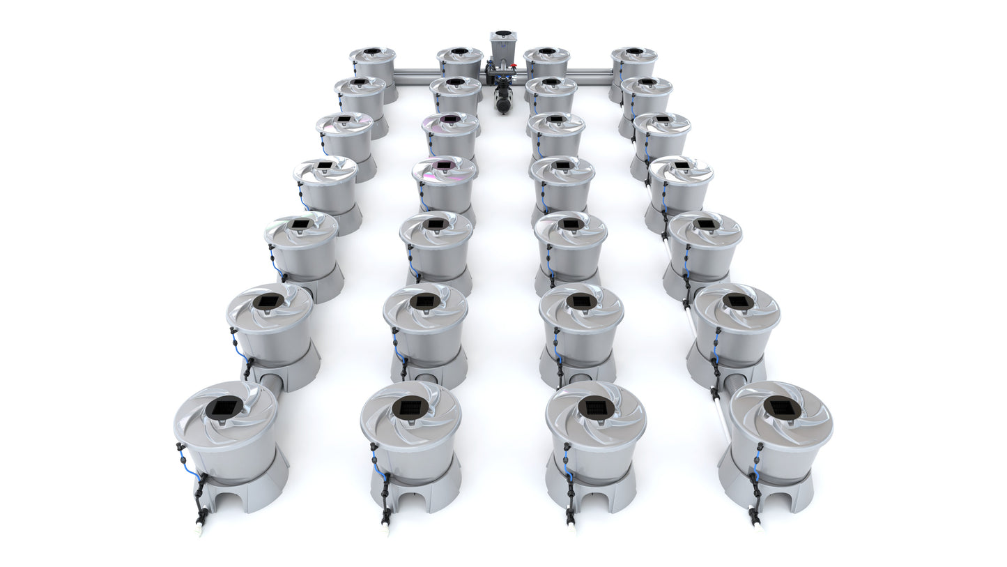 ALIEN Hydroponics V-SYSTEM 28 Pot 4 Row Kit product image 2