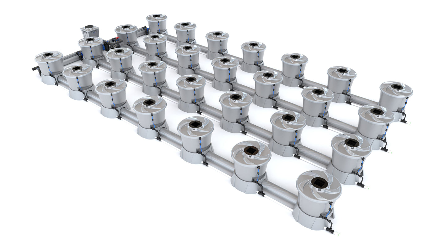 ALIEN Hydroponics V-SYSTEM 28 Pot 4 Row Kit product image 3