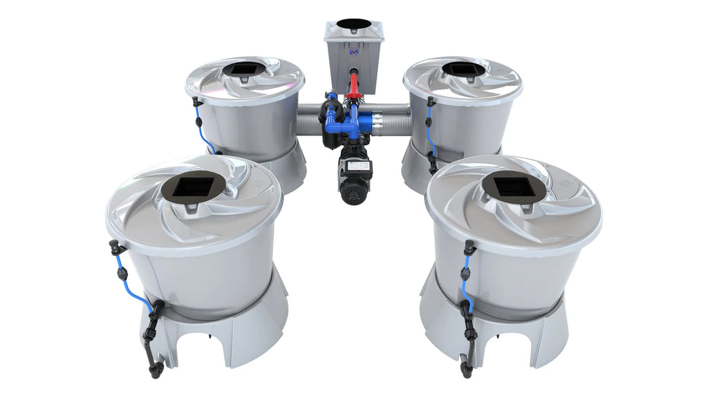 ALIEN Hydroponics V-SYSTEM 4 Pot 2 Row Kit product image 2