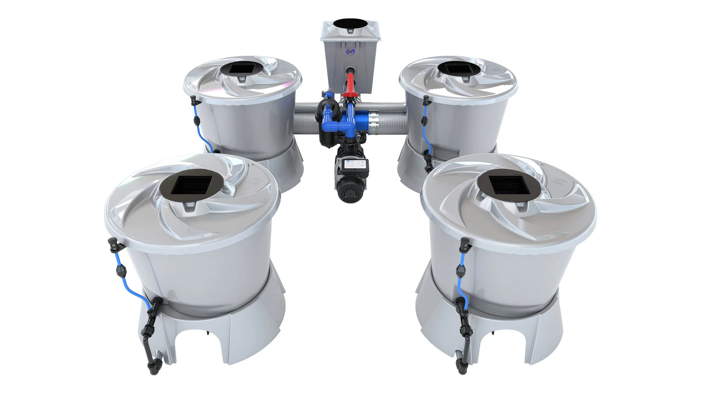 ALIEN Hydroponics V-SYSTEM 4 Pot 2 Row Kit product image 2
