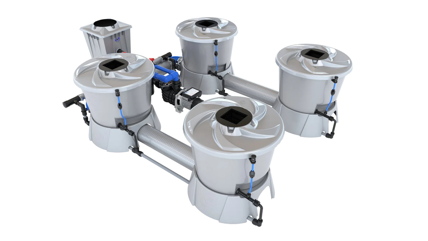 ALIEN Hydroponics V-SYSTEM 4 Pot 2 Row Kit product image 3