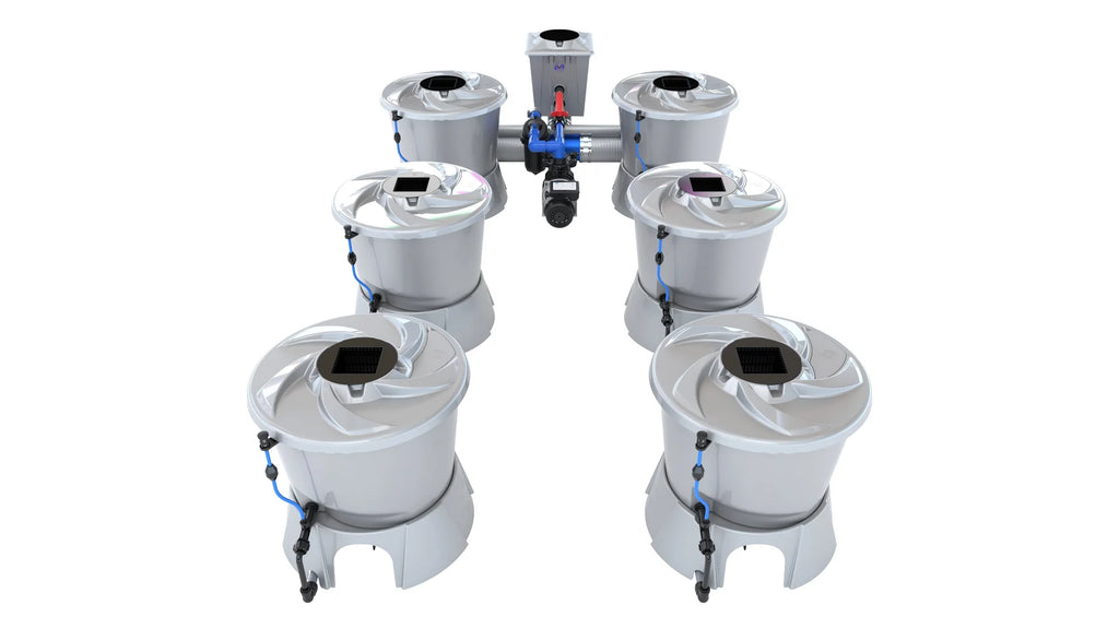 ALIEN Hydroponics V-SYSTEM 6 Pot 2 Row Kit product image 1