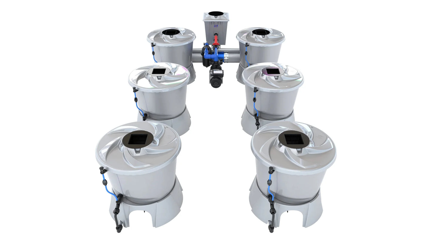 ALIEN Hydroponics V-SYSTEM 6 Pot 2 Row Kit product image 1