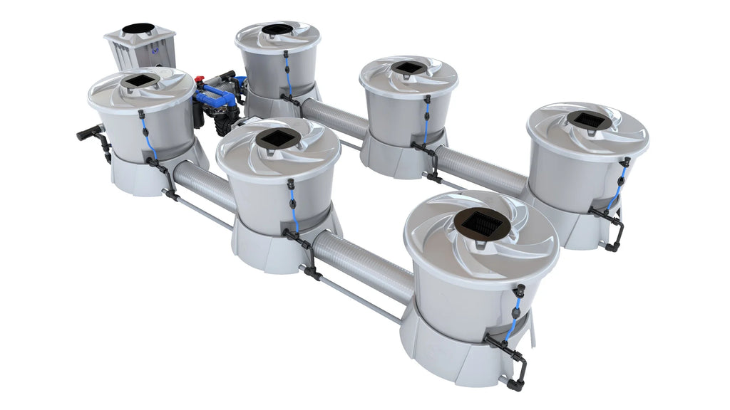 ALIEN Hydroponics V-SYSTEM 6 Pot 2 Row Kit product image 2