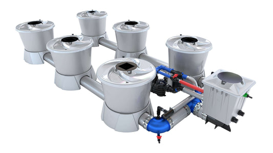 ALIEN Hydroponics V-SYSTEM 6 Pot 3 Row Kit product image 1