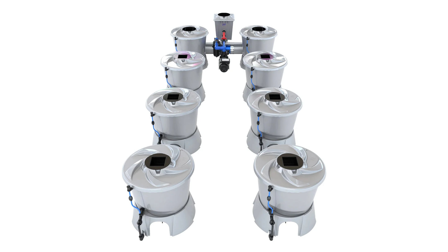 ALIEN Hydroponics V-SYSTEM 8 Pot 2 Row Kit product image 2