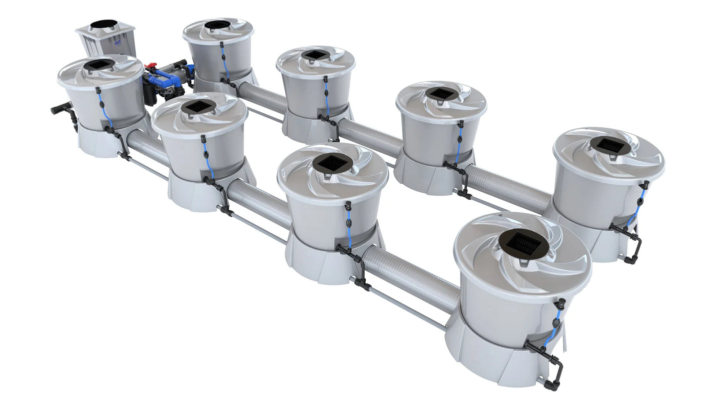 ALIEN Hydroponics V-SYSTEM 8 Pot 2 Row Kit product image 3