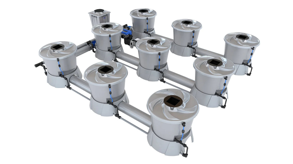ALIEN Hydroponics V-SYSTEM 9 Pot 3 Row Kit product image 3