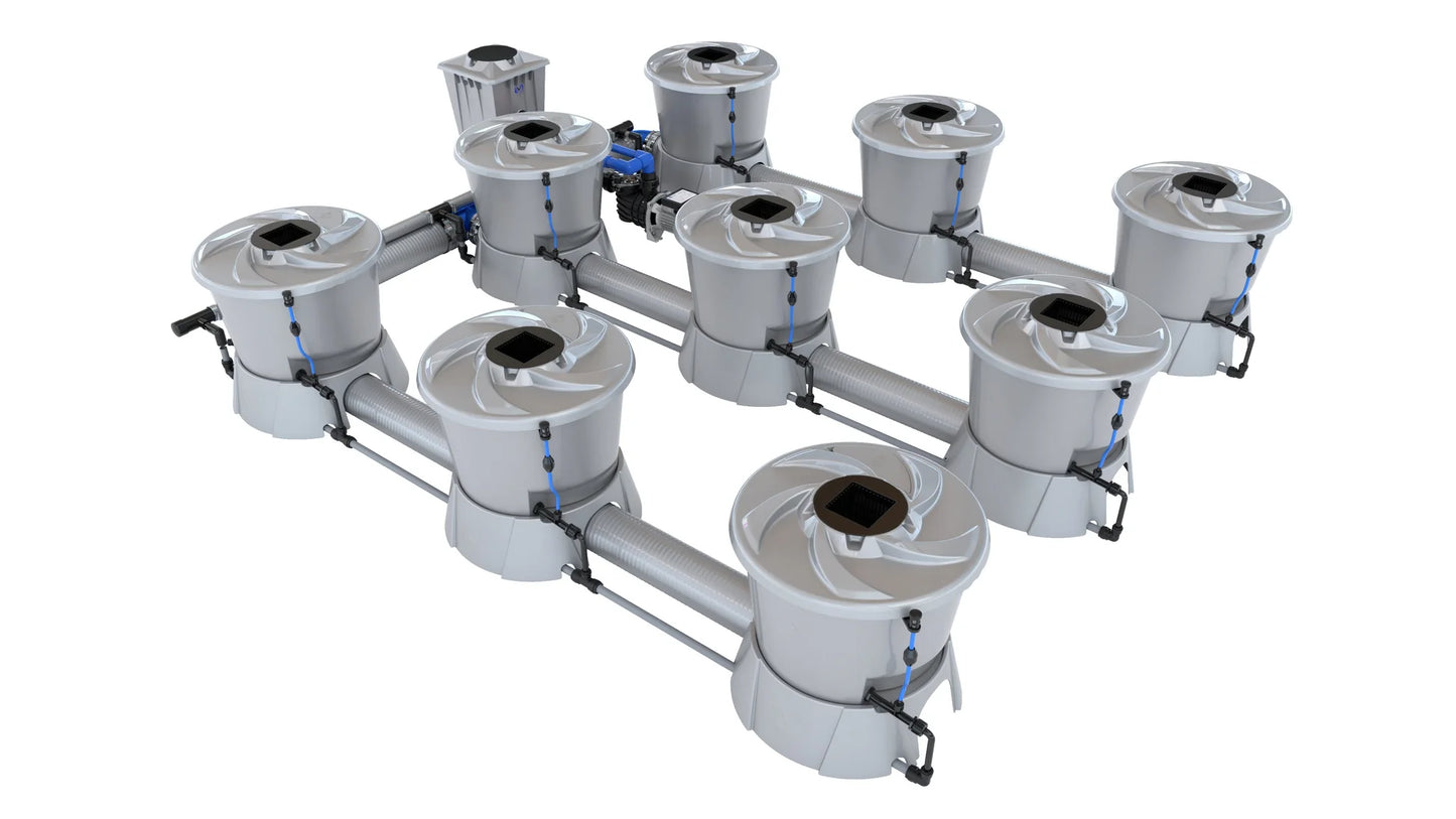 ALIEN Hydroponics V-SYSTEM 9 Pot 3 Row Kit product image 3