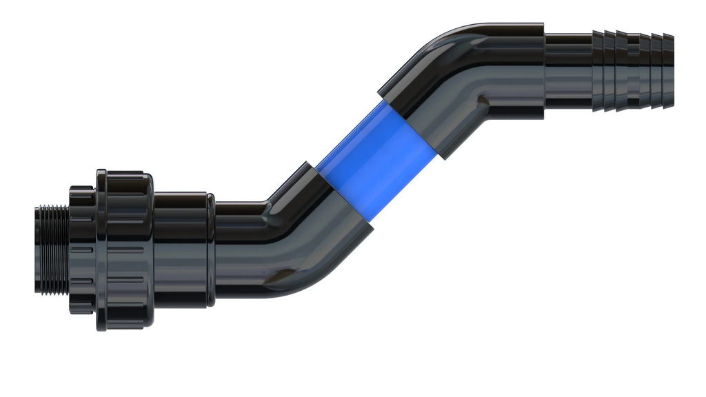ALIEN Hydroponics Vortex Pump Inlet Manifold 40mm Long product image 1