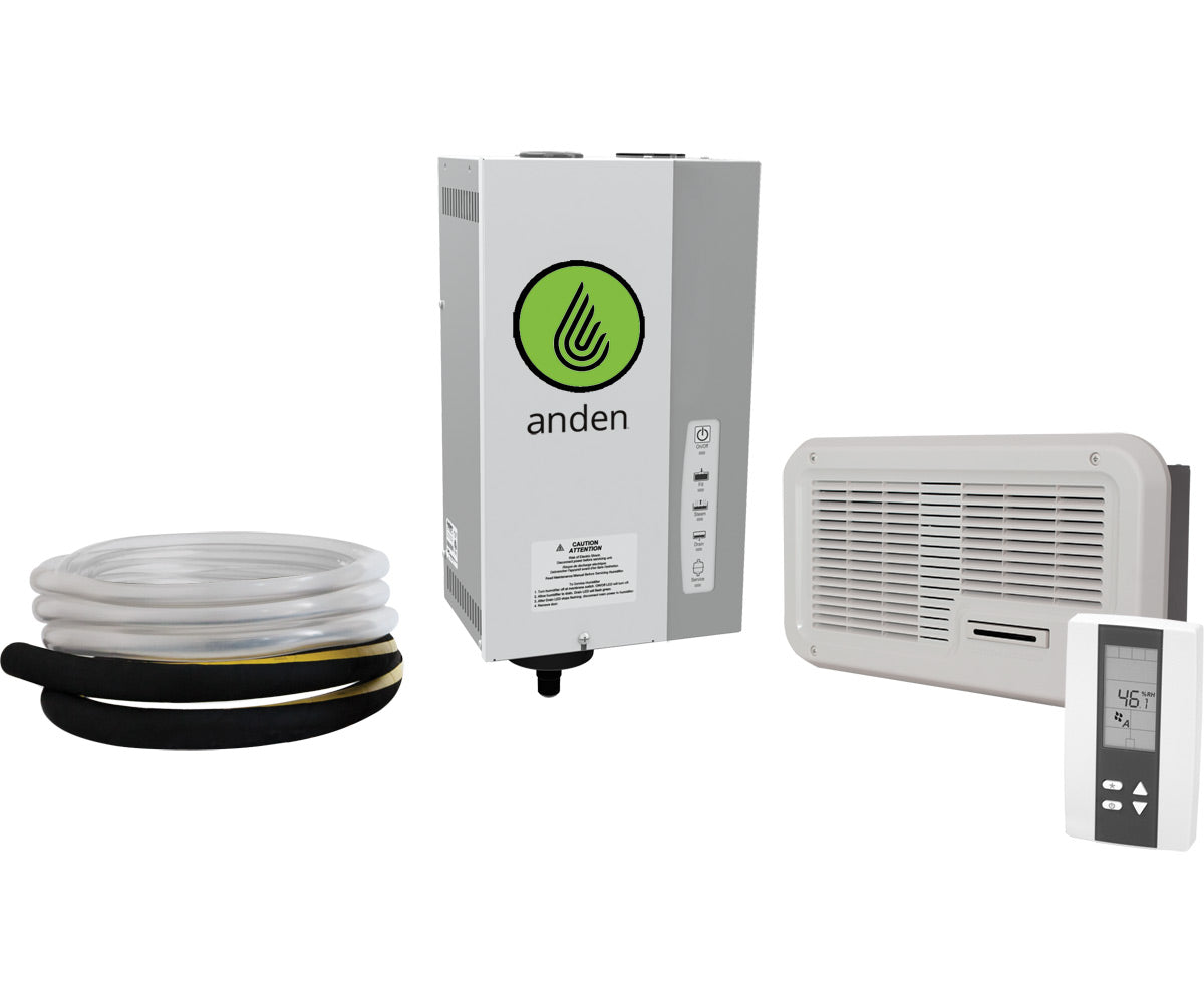 Anden Steam Humidifier w/Fan Pack & Digital Humidistat product image 1