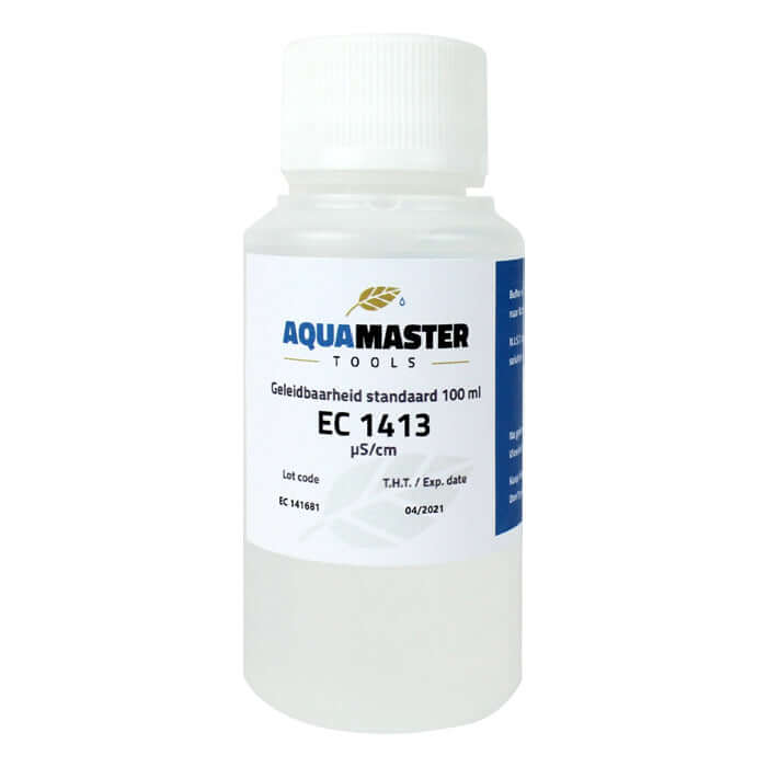 Aqua Master Tools Calibration Solution EC 1413 100ml (Case of 18) product image 1