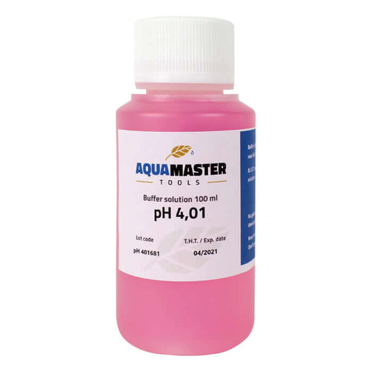 Aqua Master Tools Calibration Solution pH 4.01 100ml (Case of 18) product image 1
