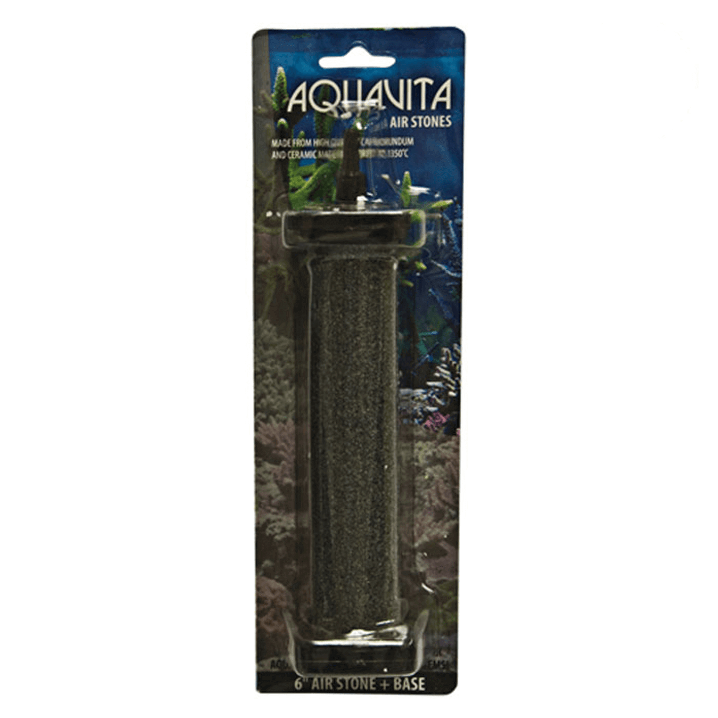 AquaVita 6'' Cylinder Air Stone with Base 850506 Planting & Watering