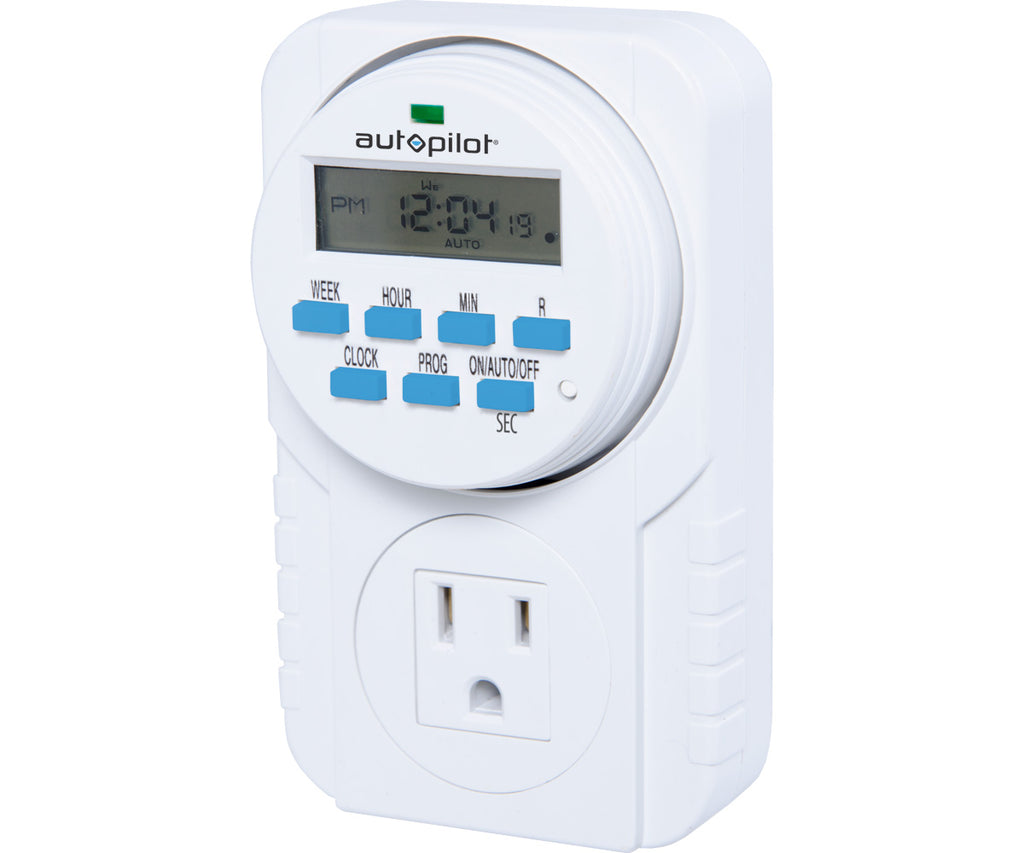 Autopilot 7-Day Grounded Digital Programmable Timer 1725W 15A 1 Second product image 2