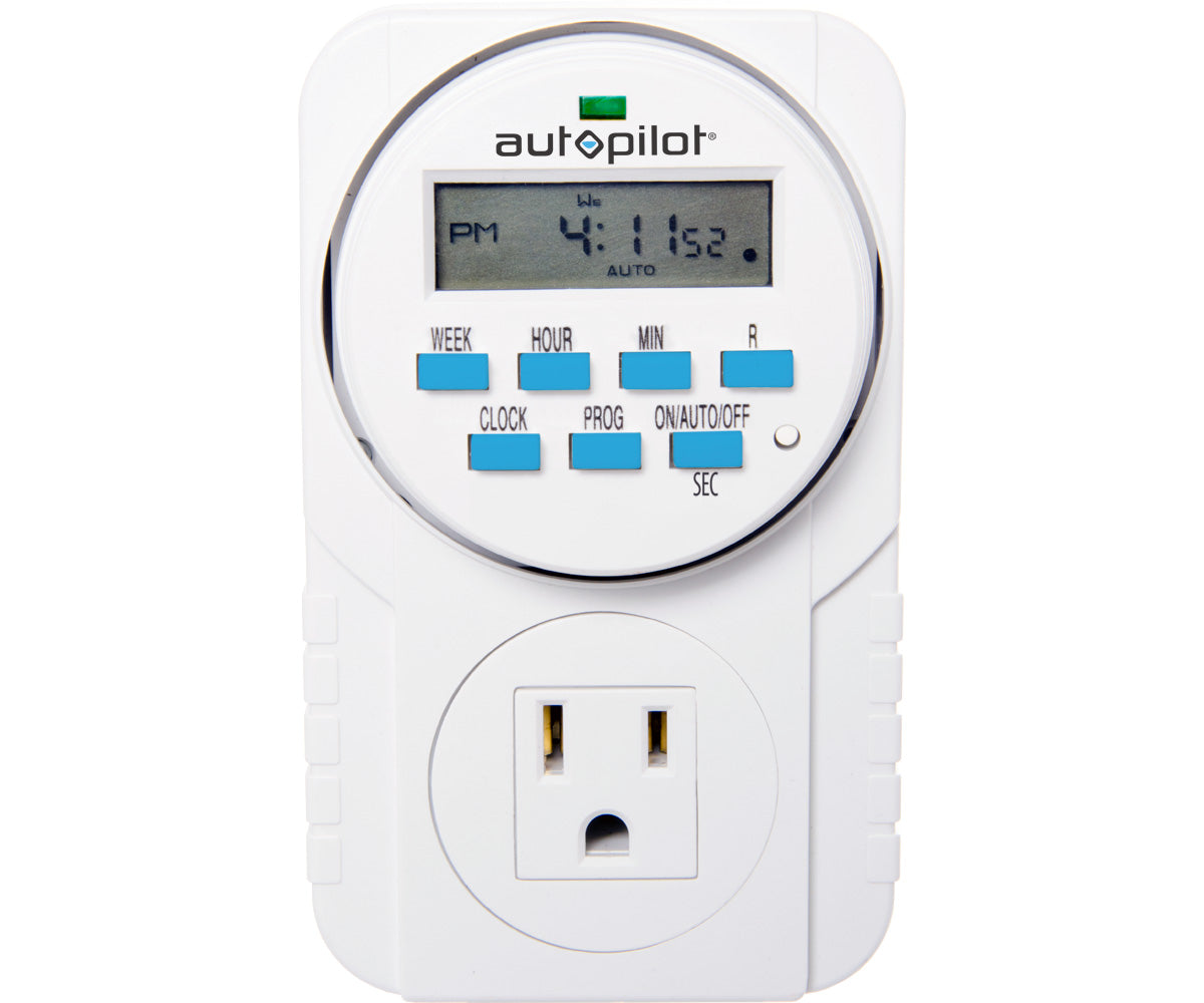 Autopilot 7-Day Grounded Digital Programmable Timer 1725W 15A 1 Second product image 3