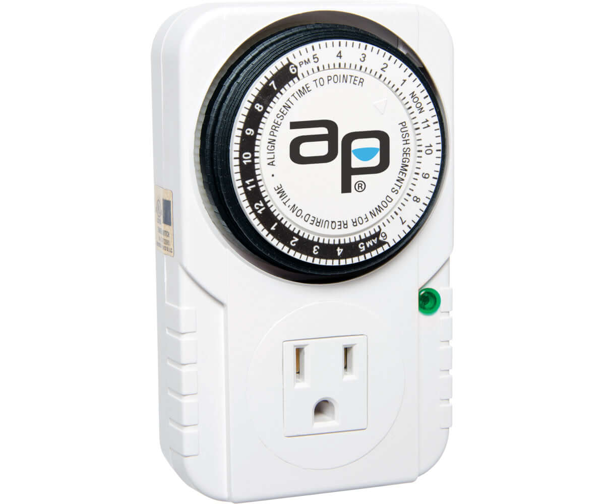 Autopilot Analog Grounded Timer 1725W 15A 24 Hour product image 1