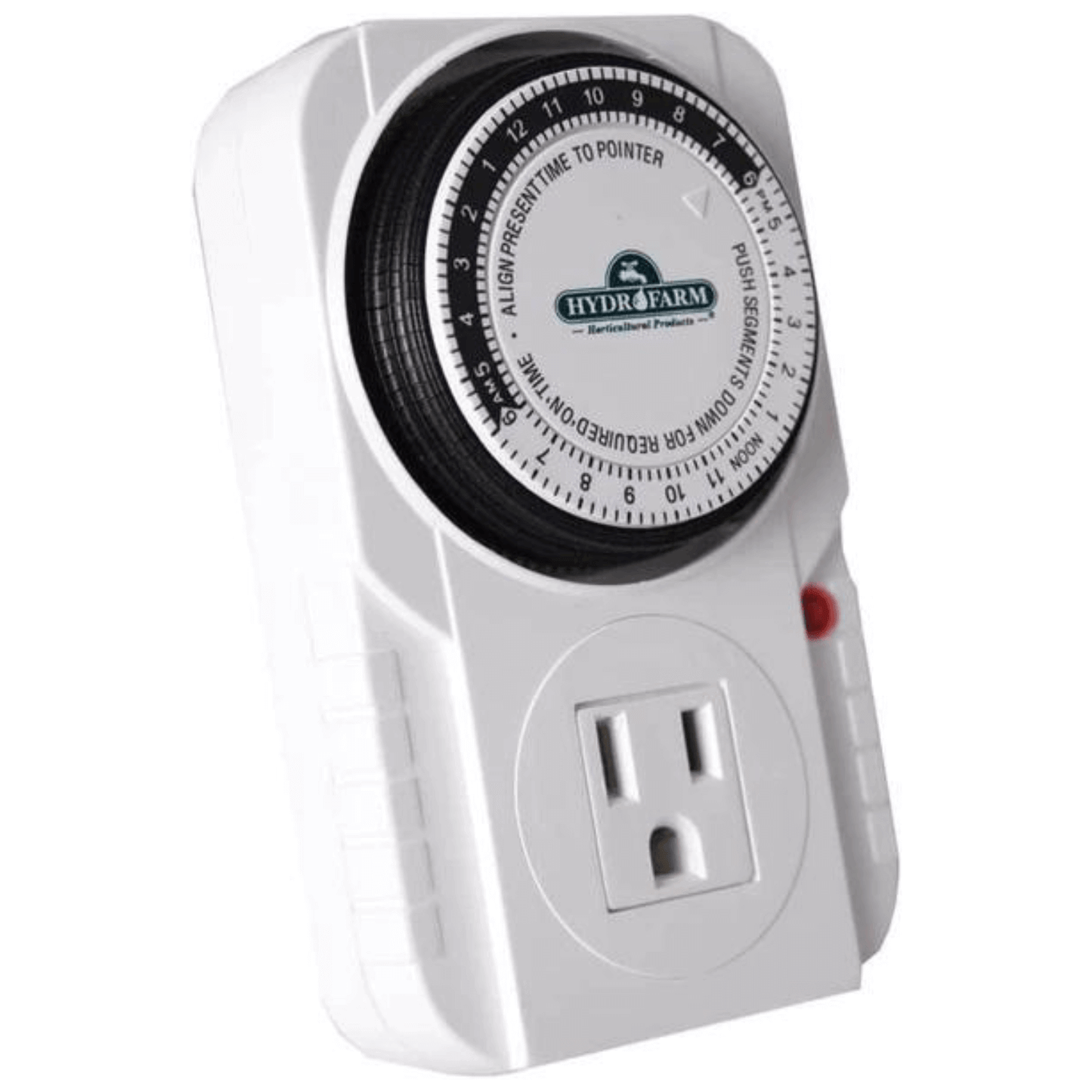 Autopilot Analog Grounded Timer with 15 Minute Increments, 1725W, 15A for Precise Power Control and Versatile Applications