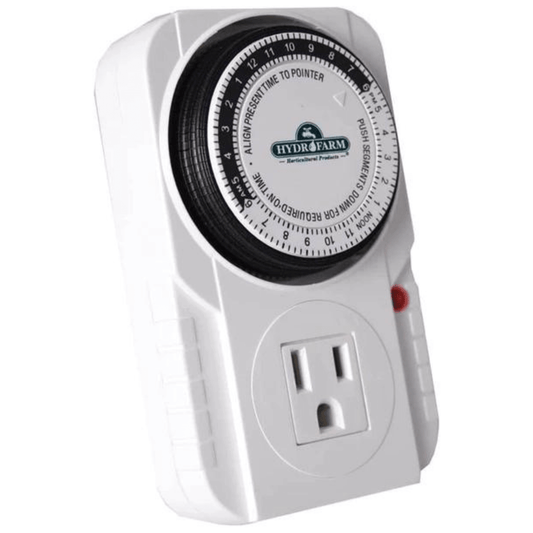 Autopilot Analog Grounded Timer, 1725W, 15A, 24 Hour TM01015 Climate Control