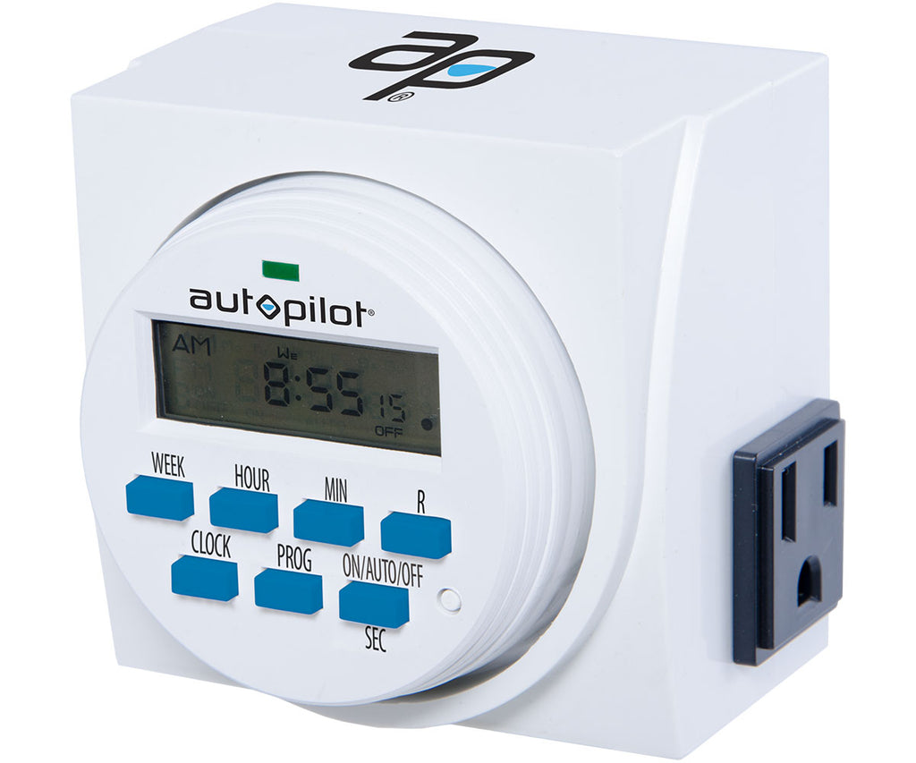 Autopilot Dual Outlet 7-Day Grounded Digital Programmable Timer 1725W product image 2