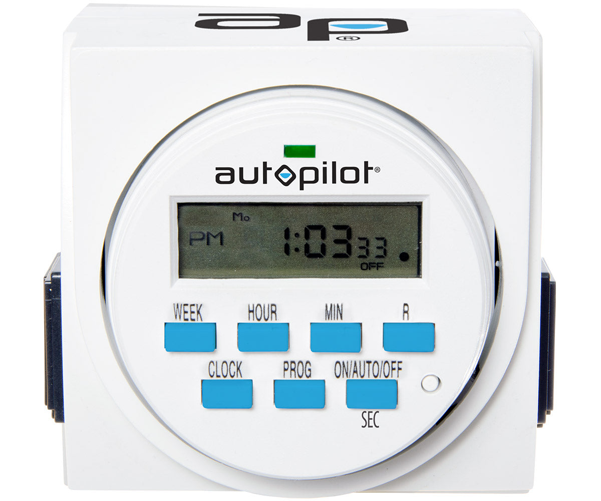 Autopilot Dual Outlet 7-Day Grounded Digital Programmable Timer 1725W product image 3