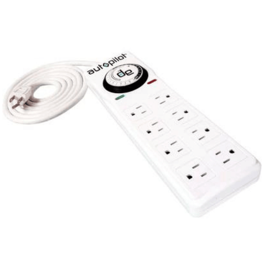 Autopilot Surge Protector and Power Strip with Timer TMSP8 Climate Control