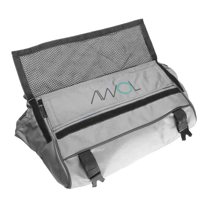 AWOL DAILY Gray Messenger Bag Harvest & Extraction product image 4