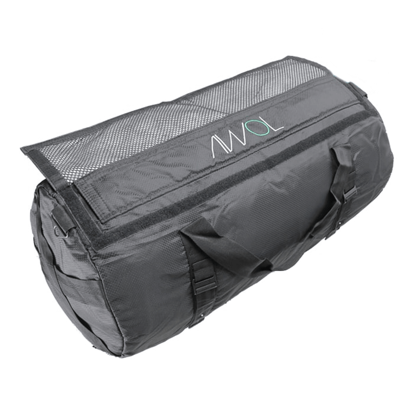 AWOL DAILY X-Large Ripstop Black Duffle Bag 886131 Harvest & Extraction 859097007207