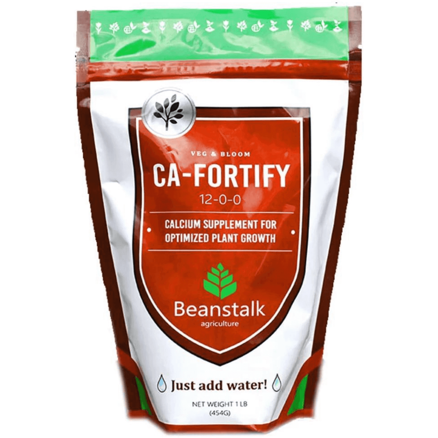 Beanstalk Fortify Controlled Release Fertilizer with Calcium and Magnesium, 1 lb Pouch BSA-FO1 Planting & Watering