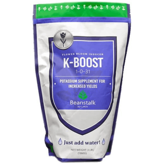 Beanstalk K-BOOST Controlled Release Fertilizer to Boost Potassium, 3 lb Pouch BSA-KB3 Planting & Watering