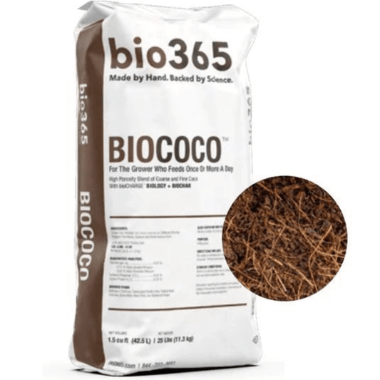 bio365 BIOCOCO 1.5cu ft Blend of Coarse and Fine Coir BC015001 Planting & Watering 850018264013