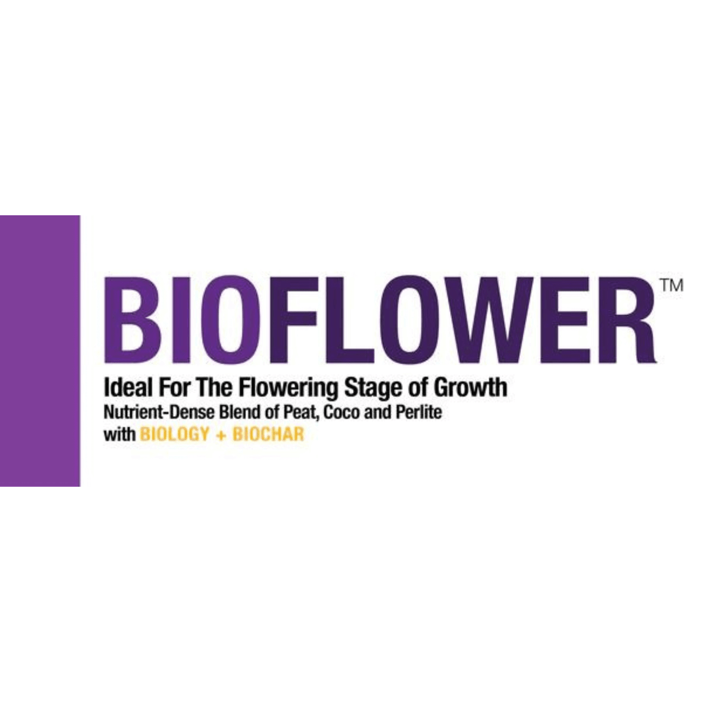 bio365 BIOFLOWER 1.5cu ft Blend of Fine Coir, Coarse Peat, and Super Coarse Perlite BF015001 Planting & Watering 850018264037