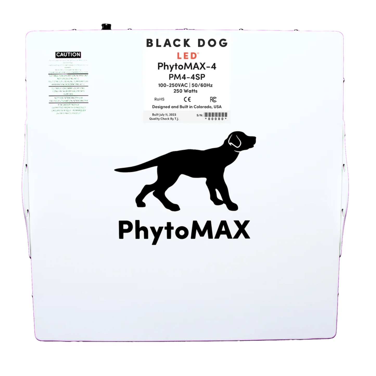 Black Dog LED PhytoMAX-4 4SP 250W LED Grow Light | BD001-0102 | Grow Tents Depot | Grow Lights | 701919639960