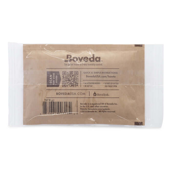 Boveda 67g 62% Relative Humidity Individually Wrapped Bulk Pack of 100 product image 2