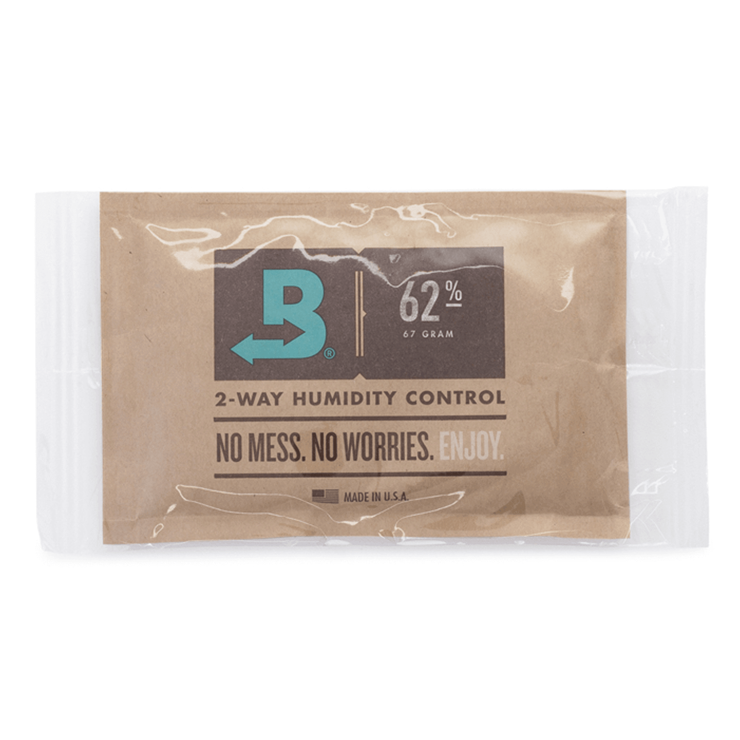 Boveda 67g 62% 2-Way Humidity Control Pack Individually Wrapped for Moisture Management