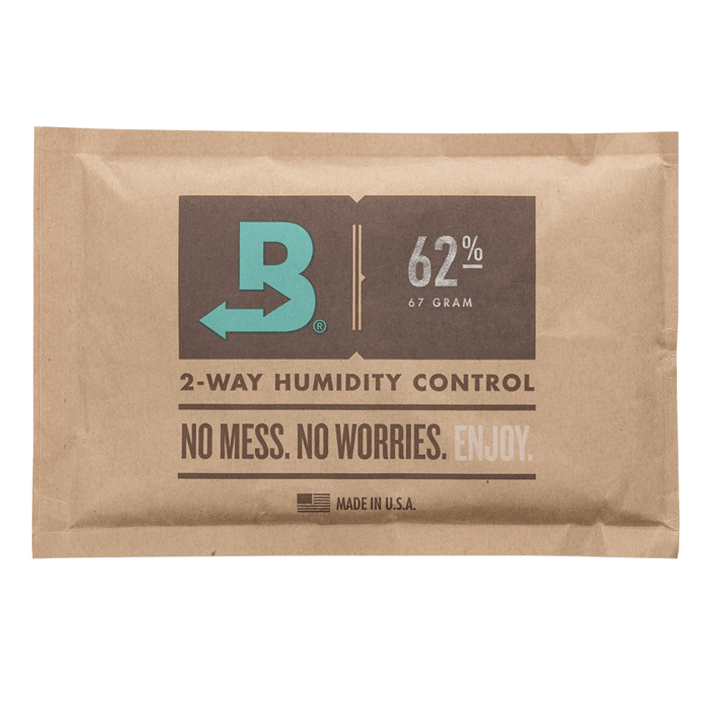 Boveda 67g 62% Relative Humidity Individually Wrapped Bulk Pack of 100 MB62-67-OWB Climate Control