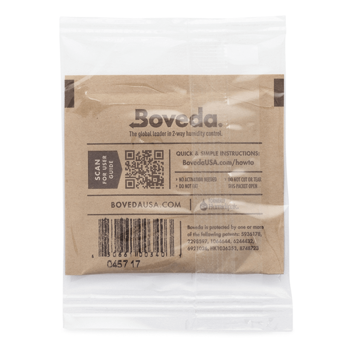 Boveda 8g 62% Relative Humidity Individually Wrapped Bulk Pack of 300 MB62-08-OWB Climate Control